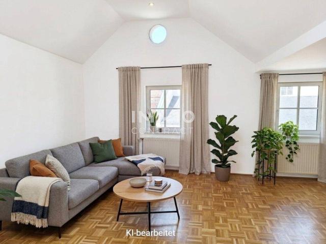 Sonnige 2 Zimmer Dachgeschosswohnung am Stadtplatz 19 Top 9