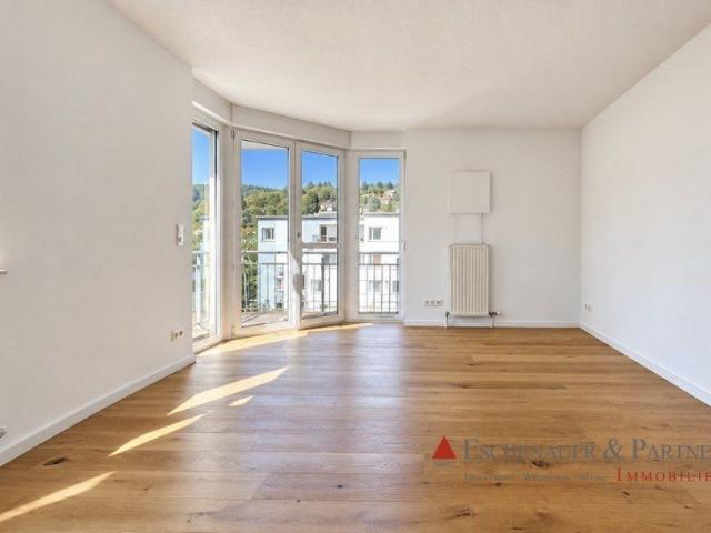 Sonnige 2 Zimmer Wohnung mit Einbauküche und Neckarblick
