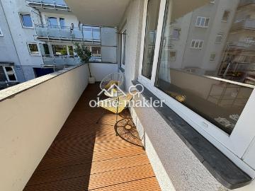 Wohnung kaufen in Bergheimer Straße, Düsseldorf - Balkon