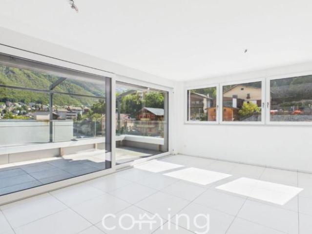 Sonnige 3.5 Zimmer Attikawohnung in Visp mit grosszügiger Terrasse