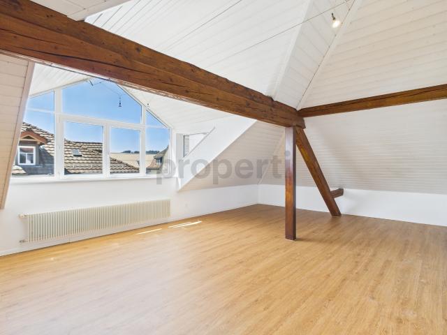 Sonnige 3.5 Zimmer Dachwohnung im Zentrum der Stadt Wil SG / 95 m2