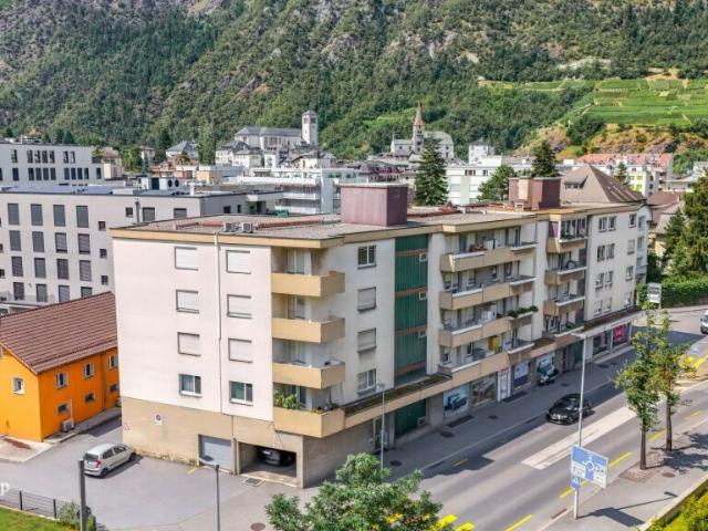 Sonnige 3.5 Zimmer Wohnung im Zentrum von Visp