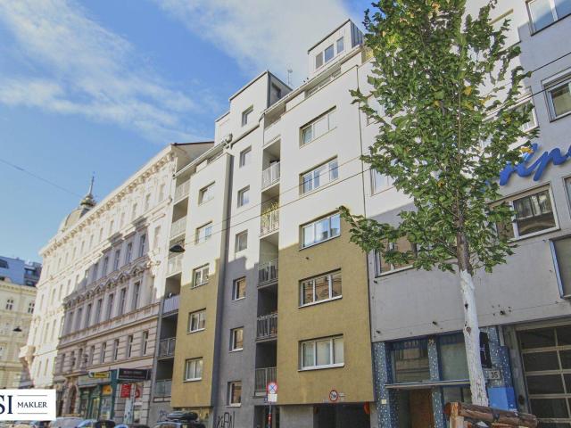 Sonnige 3 Zimmer Neubau Loggia Wohnung im 5. Liftstock U1 Nähe!