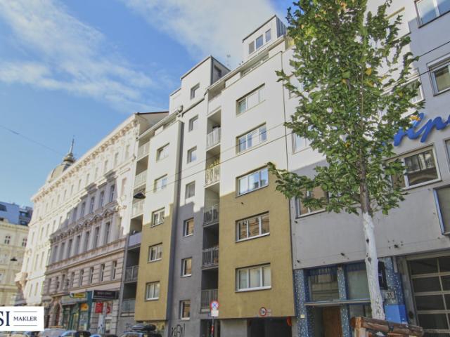 Sonnige 3 Zimmer Neubau Loggia Wohnung im 5. Liftstock U1 Nähe!