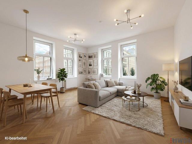 Sonnige 3 Zimmer Altbauwohnung nahe dem Augarten | Erstbezug nach Sanierung