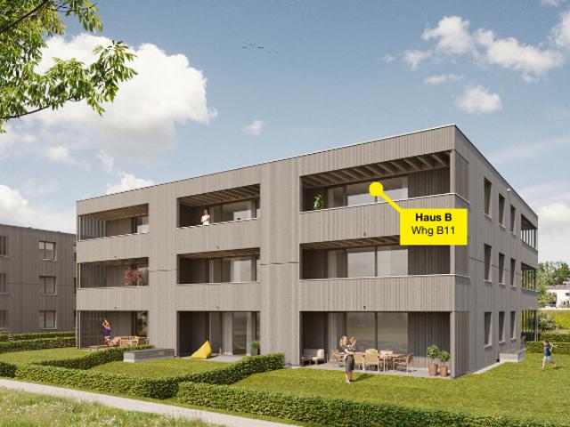 Sonnige 3 Zimmer Dachgeschosswohnung | B11