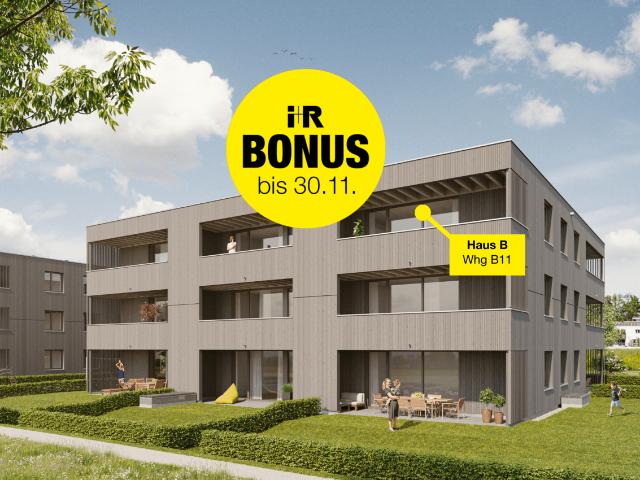 Sonnige 3 Zimmer Dachgeschosswohnung | B11