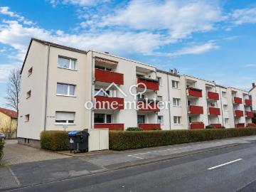 Sonnige 3 Zimmer Wohnung in Bochum Hofstede mit Balkon & Garage – provisionsfrei!