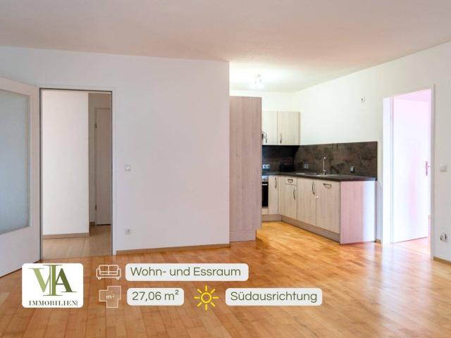 Sonnige 3 Zimmer Wohnung mit Balkon 10 m², Kellerabteil und TG Abstellplatz in Rum / Grenze Innsbruck