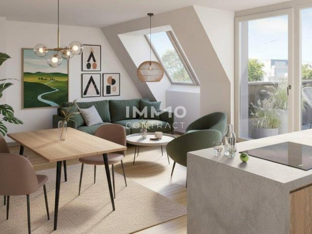 Sonnige 3 Zimmer Wohnung mit großem Balkon im provisionsfreien Erstbezug