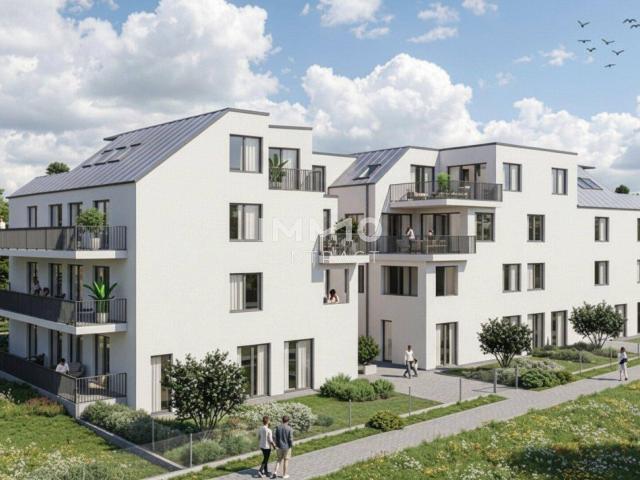 Sonnige 3 Zimmer Wohnung mit zwei Terrassen – provisionsfreier Erstbezug