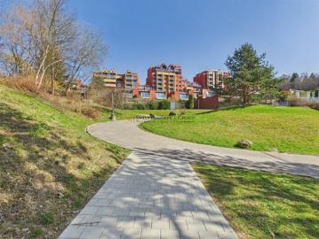 Luzern, Kanton Luzern - Garten, Panoramablick