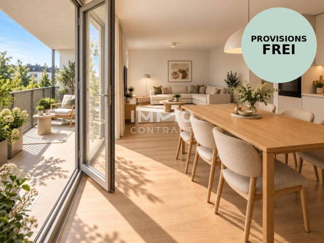 Sonniges Wohnglück mit Westterrasse – moderne 3 Zimmer Wohnung im Erstbezug! Provisionsfrei für den Käufer