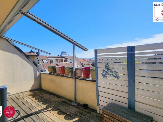 ☀️Sonniges Wohnerlebnis ☀️Dachgeschoss Maisonette mit zwei Terrassen und Tiefgaragenplatz