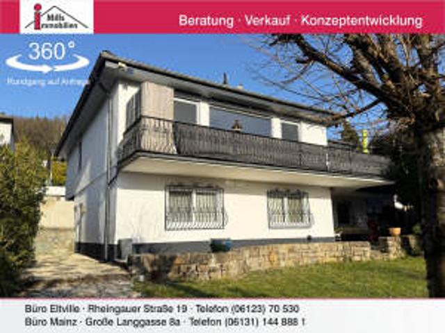 Sonniger freistehender Bungalow mit traumhaftem Fernblick inkl. Einliegerwohnung