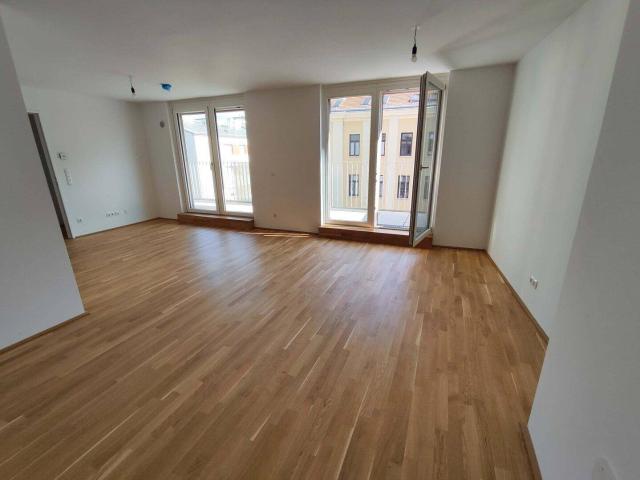 SONNIGER NEUBAU 3 Zimmer ERSTBEZUG mit Terrasse und Balkon im 4. OG! Top 1/27