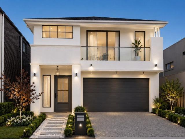 Soon to be completed Custom Homes in Tallawong!