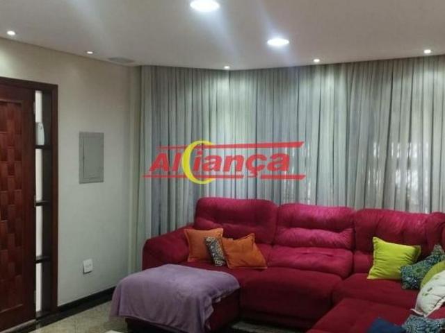 Sobrado Na Vila Rosália Guarulhoscom 03 dorm, suite, 02 vagas, 200 metros