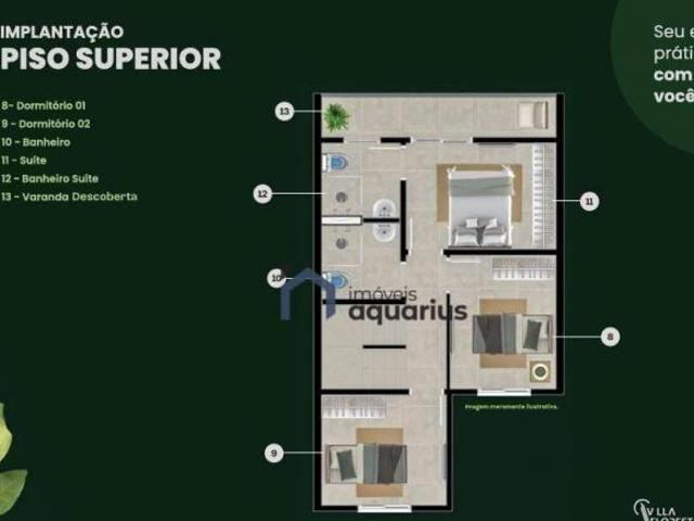 Sobrado no Condomínio Villa Flores 1 Residencial São Francisco São José dos Campos/SP Ref. SO1