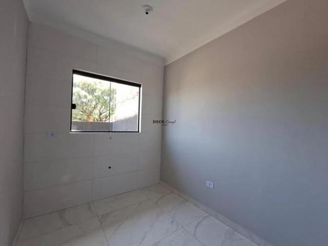 Sobrado novo 3 dormitórios piso porcelanato região privilegiada Campo de Santana Curitiba