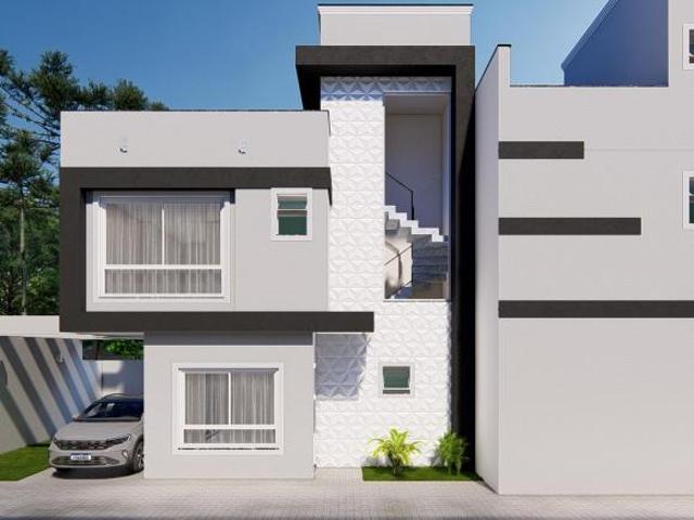 Sobrado Novo com 3 Dormitórios e Suíte Conforto e Lazer para Sua Família