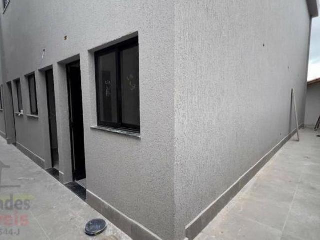 Sobrado novo fundos em condomínio fechado 2 quartos 60 m2 por R$390.000 Tude Bastos Praia Grande