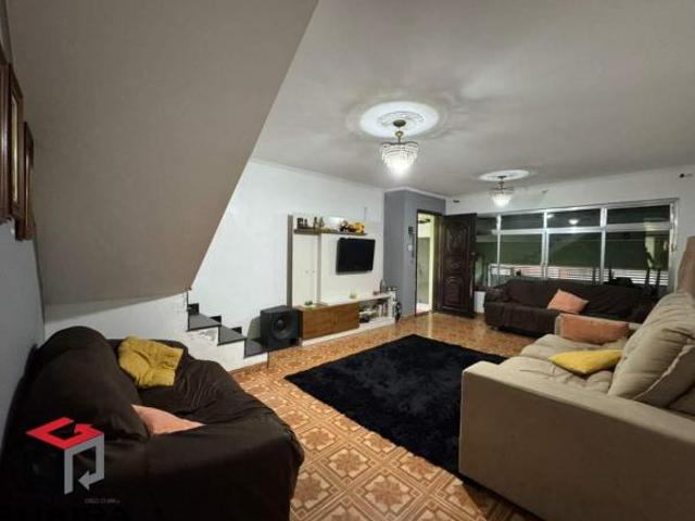 Sobrado à venda 3 quartos 2 vagas Progresso Santo André SP