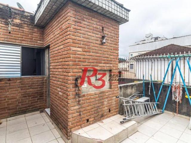 Sobrado à venda, 139 m² por R$ 777.000,00 Marapé Santos/SP