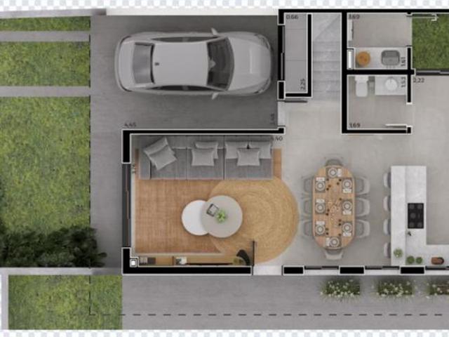 SOBRADO ALTO PADRÃO NO SEMINÁRIO | 256,07 m² PRIVATIVOS | TERRAÇO AMPLO COM LAZER PRIVATIVO