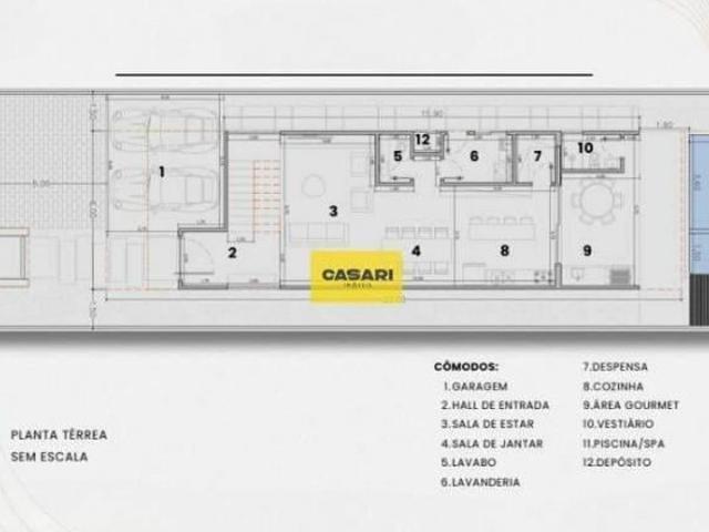 Sobrado Alto Padrão em Construção com 3 Suítes, Piscina e Área Gourmet – São Bernardo