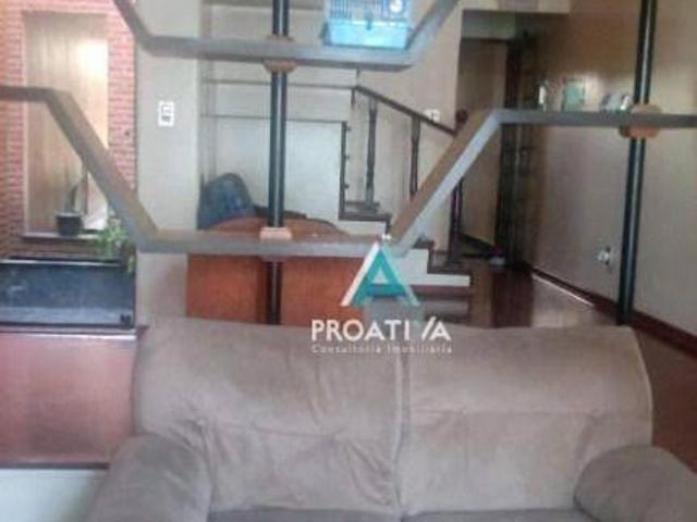 Sobrado com 4 dormitórios à venda, 278 m² por R$ 745.000,00 Vila Guaraciaba Santo André/SP