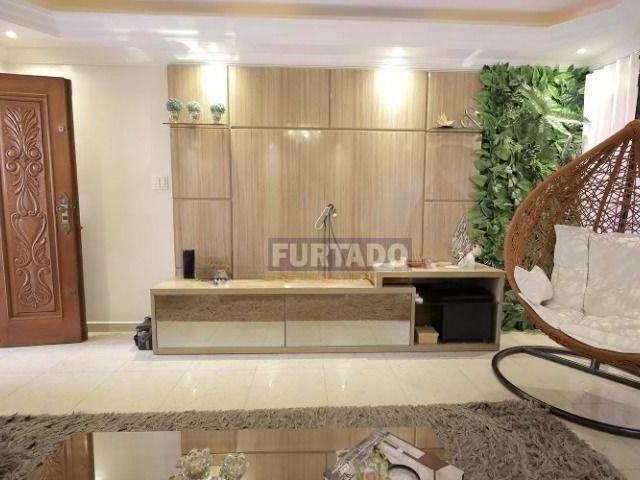 Sobrado Com 4 Suítes Para Alugar, 233 m² Bangu Santo André/sp
