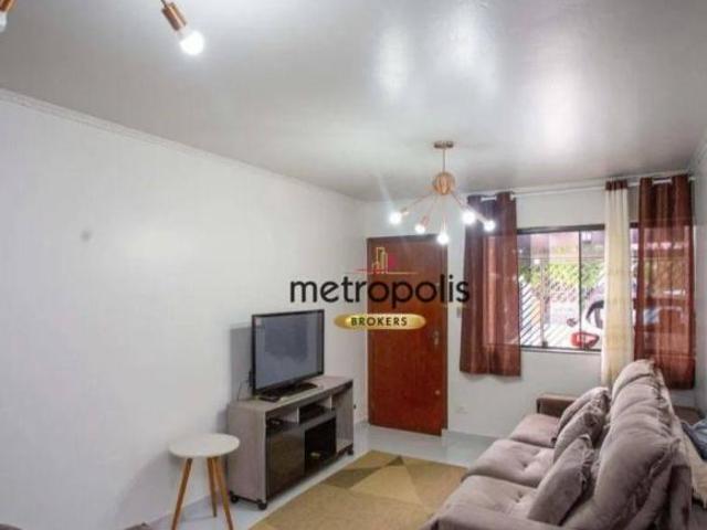 Sobrado com 2 dormitórios à venda, 135 m² por R$ 680.000,00 Assunção São Bernardo do Campo/SP