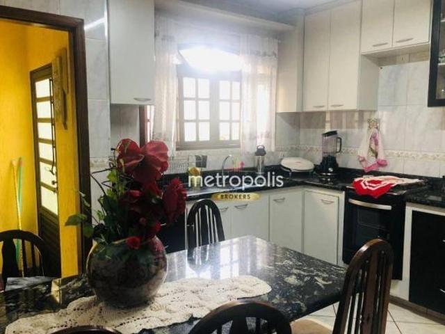 Sobrado com 2 dormitórios à venda, 141 m² por R$ 638.000,00 Vila Palmares Santo André/SP