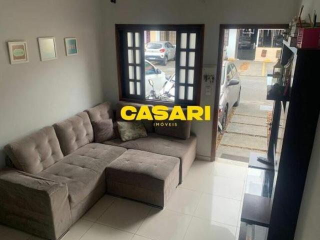 Sobrado com 2 dormitórios à venda, 80 m² Jardim Lauro Gomes São Bernardo do