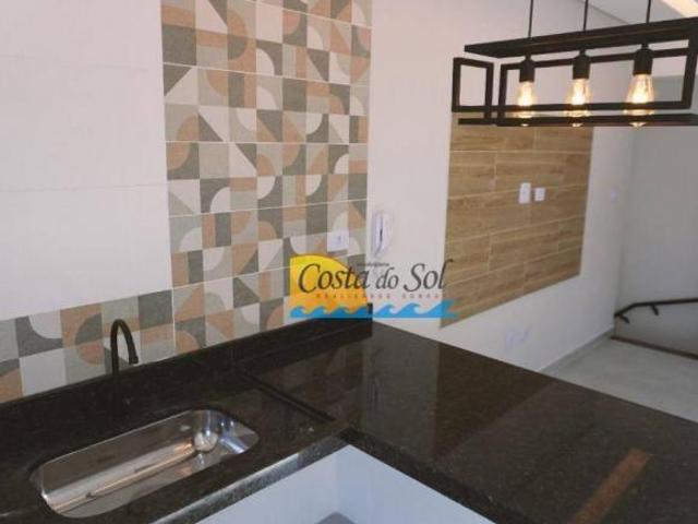 Sobrado com 2 dormitórios à venda, 82 m² por R$ 449.900,00 Mirim Praia Grande/SP