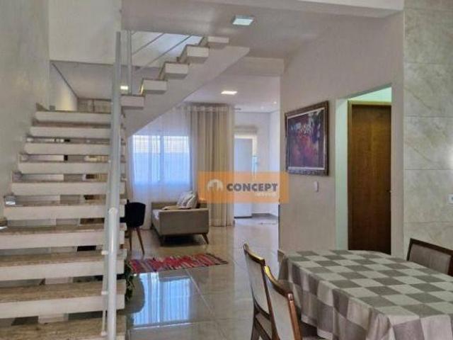 Sobrado com 3 dormitórios à venda, 108 m² por R$ 770.000 Jardim Santa Lúcia Suzano/SP