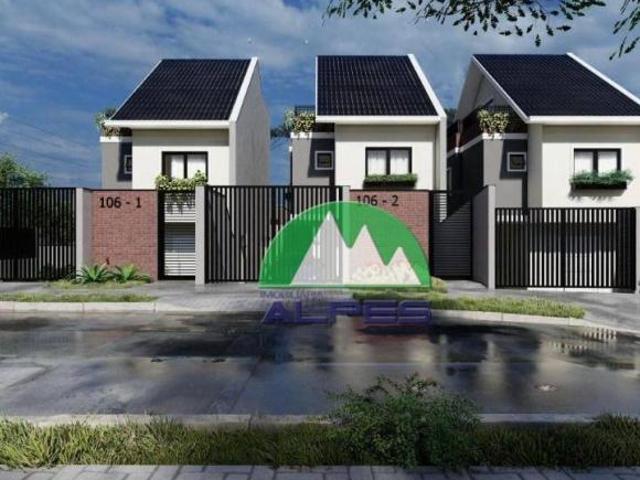 Sobrado com 3 dormitórios à venda, 118 m² por R$ 650.000,00 Xaxim Curitiba/PR
