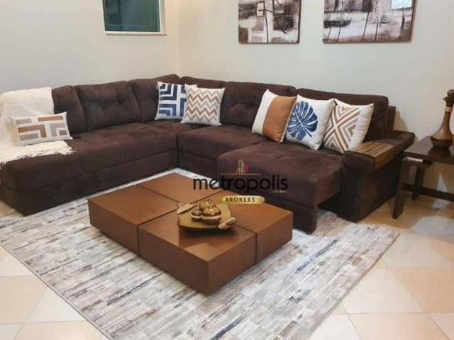 Sobrado com 3 dormitórios à venda, 149 m² por R$ 600.000,00 Parque João Ramalho Santo André/SP