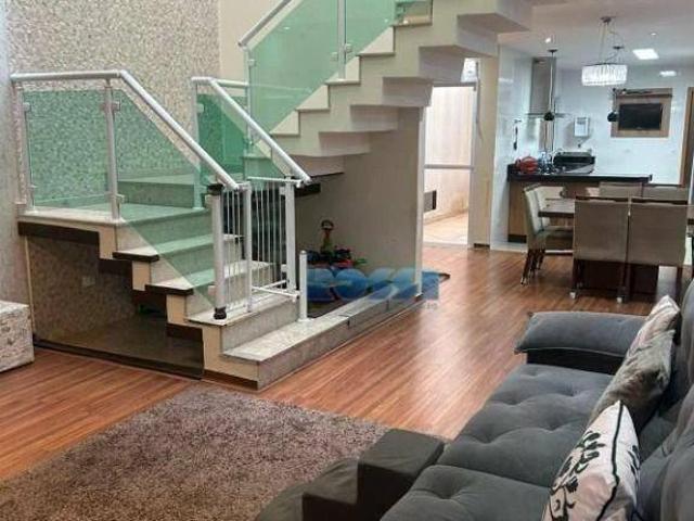 Sobrado com 3 dormitórios à venda, 164 m² por R$ 850.000 Parque São Lucas São Paulo/SP