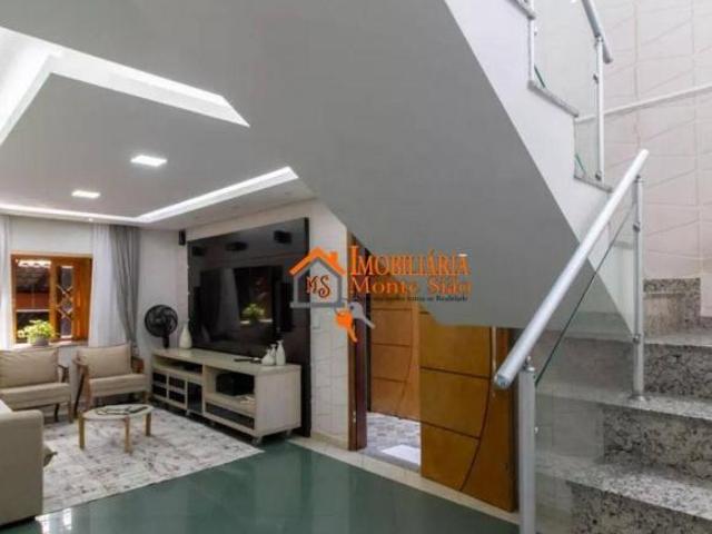 Sobrado com 3 dormitórios à venda, 165 m² por R$ 1.040.000 Vila Rosália Guarulhos/SP