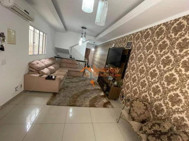 Sobrado com 3 dormitórios à venda, 160 m² por R$ 1.200.000,00 Gopoúva Guarul