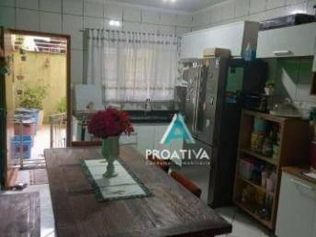 Sobrado com 3 dormitórios à venda, 161 m² Jardim Ana Maria Santo André/SP