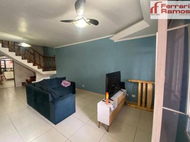 Sobrado com 3 suítes à venda, 182 m² por R$ 890.000 Vila Galvão Guarulhos/SP