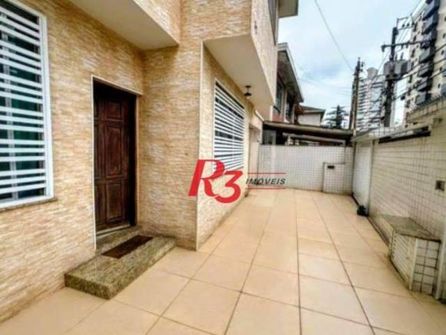 Sobrado com 3 dormitórios à venda, 208 m² por R$ 1.490.000,00 Ponta da Praia Santos/SP