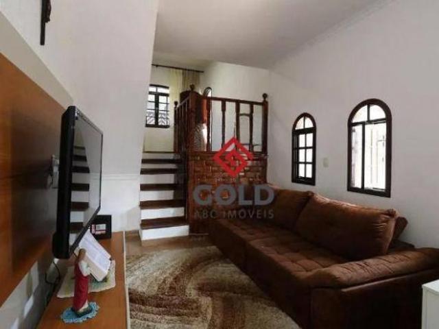 Sobrado com 3 dormitórios à venda, 202 m² por R$ 535.000,00 Vila Silvestre Santo André/SP