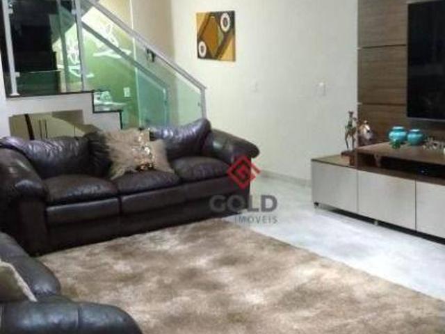 Sobrado com 3 dormitórios à venda, 236 m² por R$ 950.000,00 Parque Novo Oratório Santo André/SP