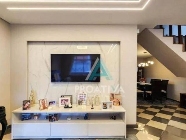 Sobrado com 3 dormitórios à venda, 245 m² por R$ 850.000,09 Assunção São Bernardo do Campo/SP