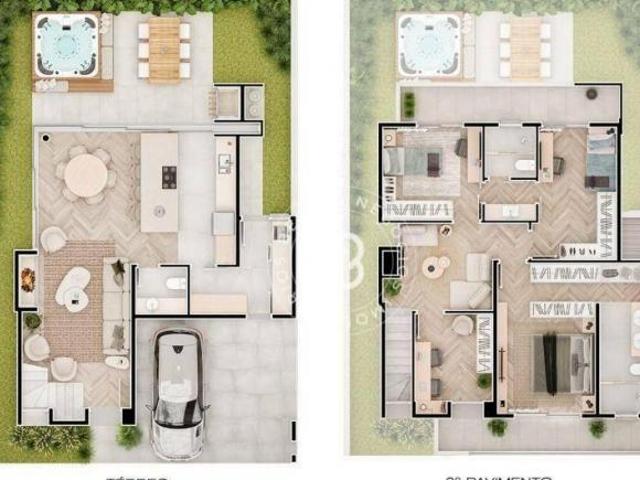 Sobrado com 3 dormitórios à venda, 273 m² por R$ 1.741.304,52 Jardim América São Leopoldo/RS