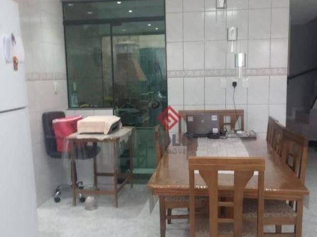 Sobrado com 3 dormitórios à venda, 298 m² por R$ 855.000,00 Jardim Rina Santo André/SP